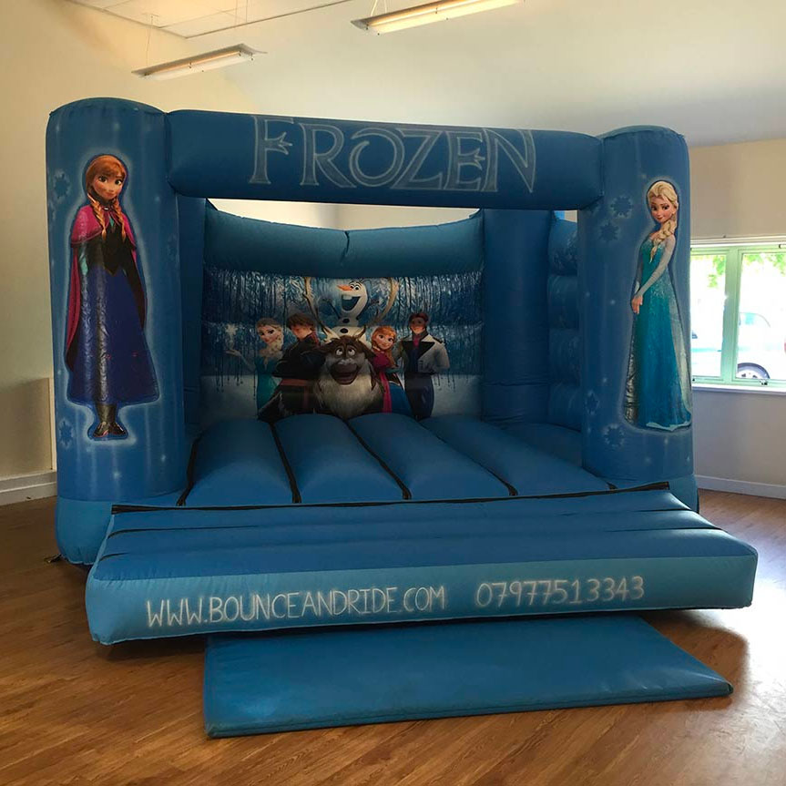 frozen bouncy castle